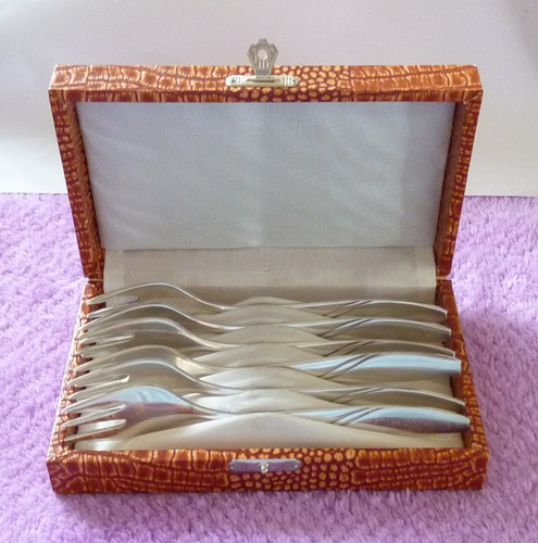Neu kuchengabeln mkm silber - neu,