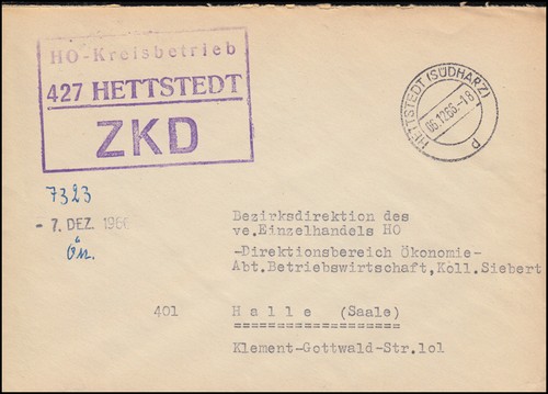 Zkd brief kreisbetrieb - zkd-brief, ho-kreisbetrieb