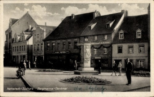 Hettstedt südharz - ak,