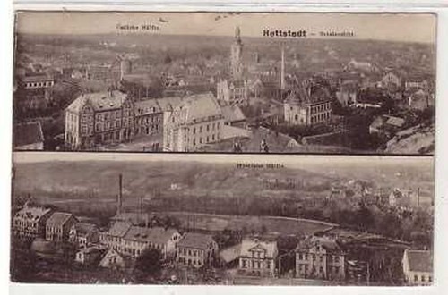 41962 mehrbild hettstedt - 41962, ak