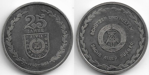 Hettstedt medaille jahre - 25,
