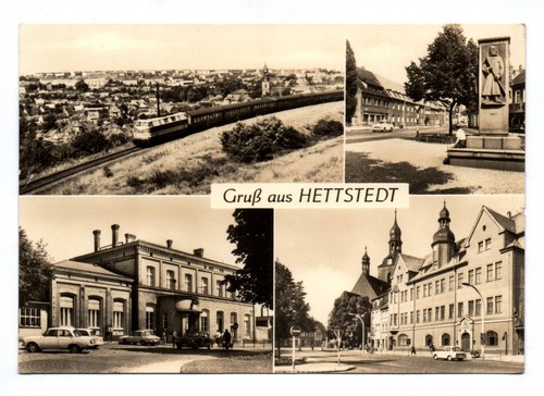 Gruß aus hettstedt markt - ak,