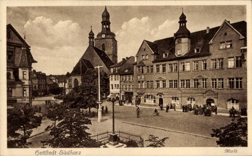 Hettstedt südharz - ak,