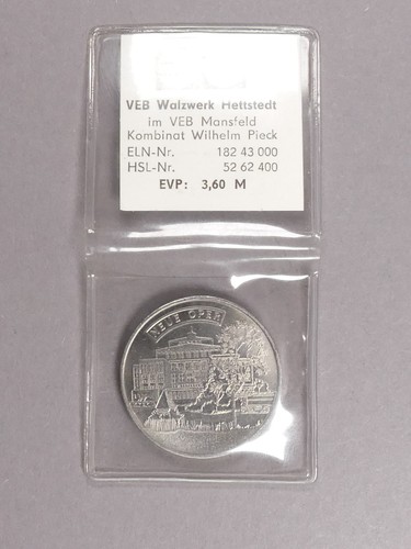 Ddr medaille messestadt - ddr,