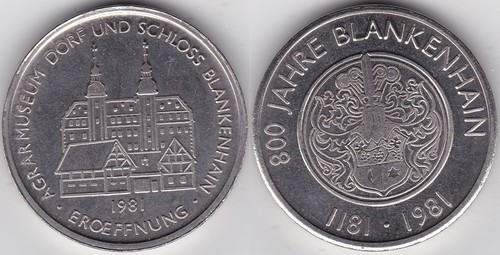 Hettstedt medaille 800 jahre - 800,