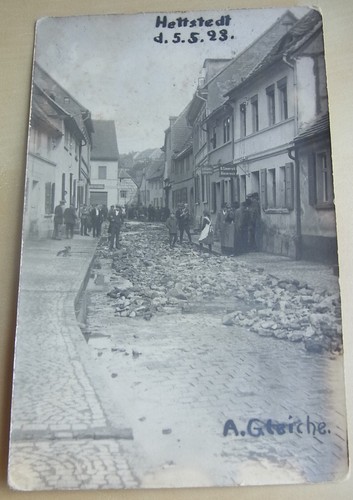 Foto hettstedt 1923 schäden - foto,