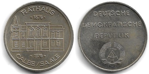 Hettstedt medaille calbe - hettstedt-medaille, saale