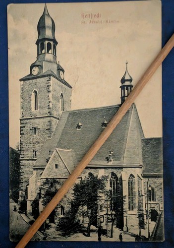 Hettstedt jacobi kirche - ak,