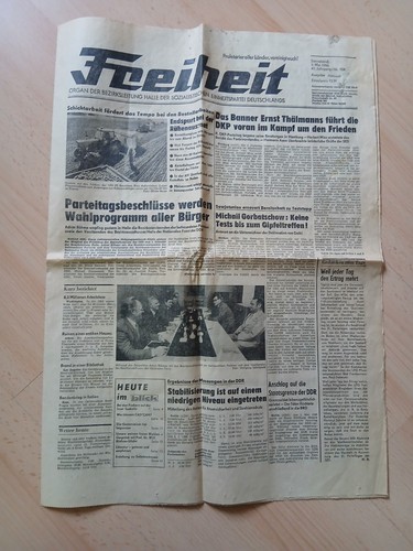 Ddr zeitung freiheit vom - ddr,