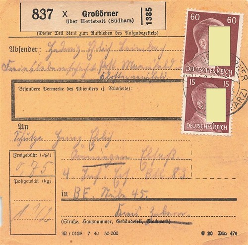 702146 paketkarte - dr,