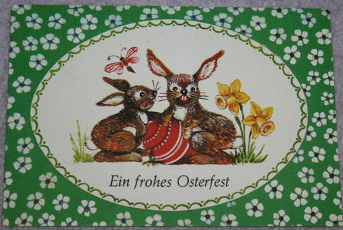 Ddr ansichtskarte herzliche - ansichtskarte.,